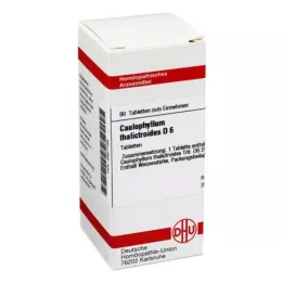 CAULOPHYLLUM THALICTROIDES D 6 tabletti, 80 tk