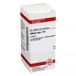 ALLIUM CEPA D 6 tabletti, 80 tk