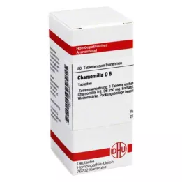 CHAMOMILLA D 6 tabletti, 80 tk
