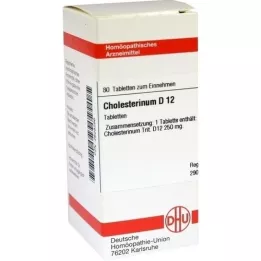 CHOLESTERINUM D 12 tabletti, 80 tk