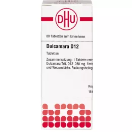 DULCAMARA D 12 tabletti, 80 tk