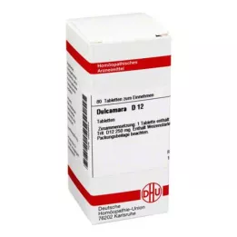 DULCAMARA D 12 tabletti, 80 tk