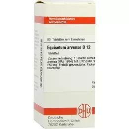 EQUISETUM ARVENSE D 12 tabletti, 80 tk