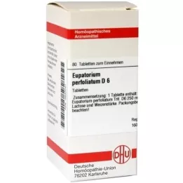 EUPATORIUM PERFOLIATUM D 6 tabletti, 80 tk