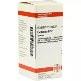 EUPHRASIA D 12 tabletti, 80 tk