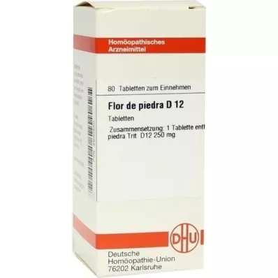 FLOR DE PIEDRA D 12 tabletti, 80 tk