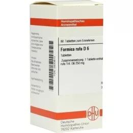 FORMICA RUFA D 6 tabletti, 80 tk