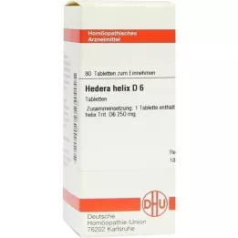 HEDERA HELIX D 6 tabletti, 80 tk