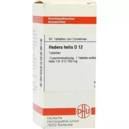 HEDERA HELIX D 12 tabletti, 80 tk
