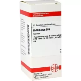 HELLEBORUS D 6 tabletti, 80 tk