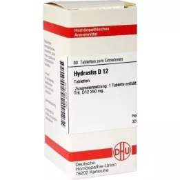 HYDRASTIS D 12 tabletti, 80 tk