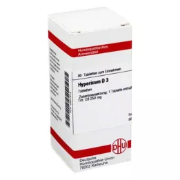 HYPERICUM D 3 tabletti, 80 tk