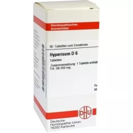 HYPERICUM D 6 tabletti, 80 tk