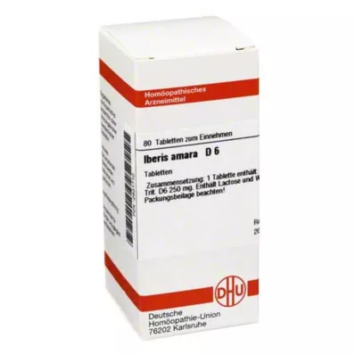 IBERIS AMARA D 6 tabletti, 80 tk