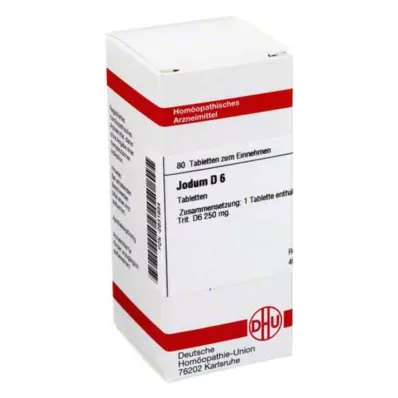 JODUM D 6 tabletti, 80 tk