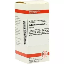 KALIUM ARSENICOSUM D 12 tabletti, 80 tk
