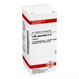 LUFFA OPERCULATA D 12 tabletti, 80 tk