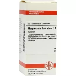 MAGNESIUM FLUORATUM D 4 tabletti, 80 tk