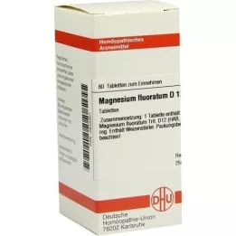 MAGNESIUM FLUORATUM D 12 tabletti, 80 tk