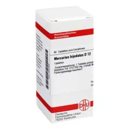 MERCURIUS BIJODATUS D 12 tabletti, 80 tk