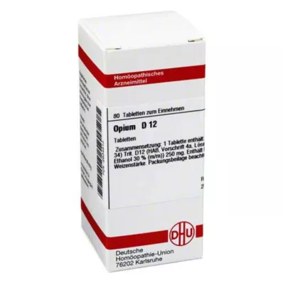 OPIUM D 12 tabletti, 80 tk OPIUM D 12 tabletti, 80 tk