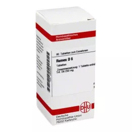 RUMEX D 6 tabletti, 80 tk