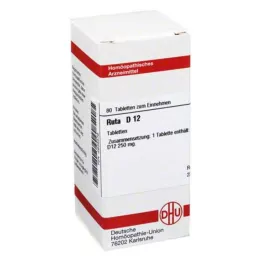 RUTA D 12 tabletti, 80 tk