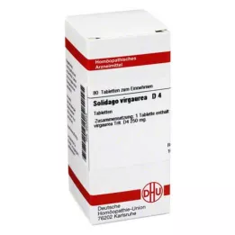 SOLIDAGO VIRGAUREA D 4 tabletti, 80 tk