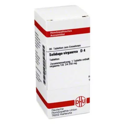 SOLIDAGO VIRGAUREA D 4 tabletti, 80 tk
