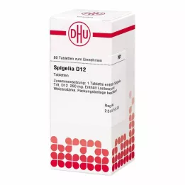 SPIGELIA D 12 tabletti, 80 tk