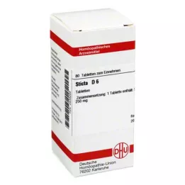 STICTA D 6 tabletti, 80 tk