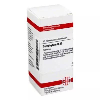 SYMPHYTUM D 30 tabletti, 80 tk SYMPHYTUM D 30 tabletti, 80 tk