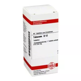TABACUM D 12 tabletti, 80 tk