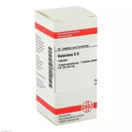 VALERIANA D 6 tabletti, 80 tk