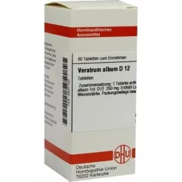 VERATRUM ALBUM D 12 tabletti, 80 tk