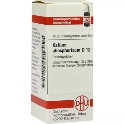 KALIUM PHOSPHORICUM D 12 kapslit, 10 g