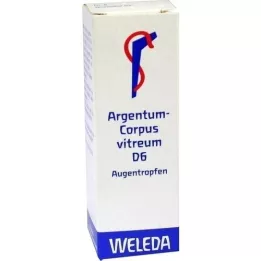 ARGENTUM CORPUS Vitreum D 6 silmatilk, 10 ml