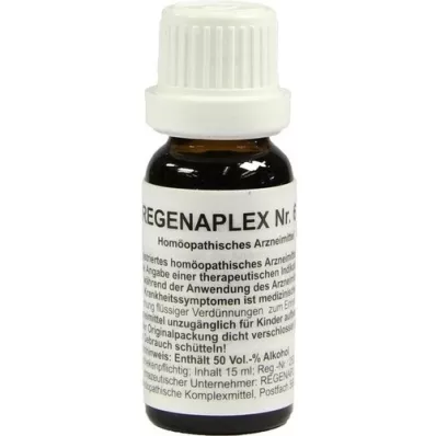 REGENAPLEX nr.6 tilgad, 15 ml