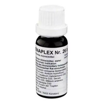 REGENAPLEX nr.26 b tilgad, 15 ml REGENAPLEX nr.26 b tilgad, 15 ml