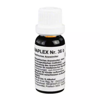 REGENAPLEX nr.36 b tilgad, 15 ml REGENAPLEX nr.36 b tilgad, 15 ml