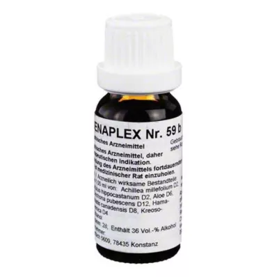 REGENAPLEX nr.59 b tilgad, 15 ml