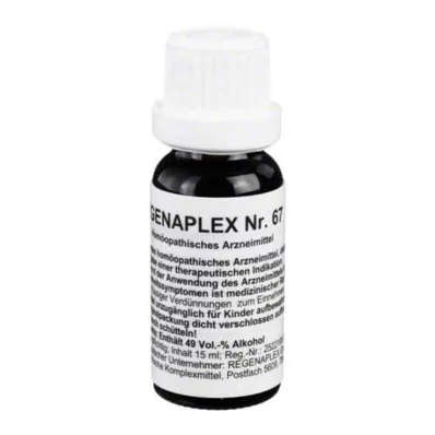 REGENAPLEX nr.67 tilgad, 15 ml