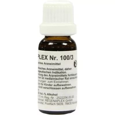 REGENAPLEX nr.100/3 tilka, 15 ml