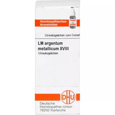 ARGENTUM METALLICUM LM XVIII Gloobulid, 5 g