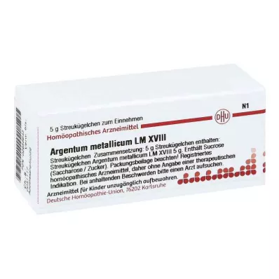 ARGENTUM METALLICUM LM XVIII Gloobulid, 5 g