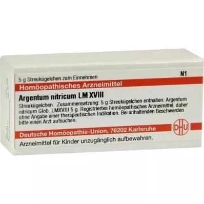 ARGENTUM NITRICUM LM XVIII Gloobulid, 5 g