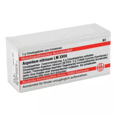 ARGENTUM NITRICUM LM XVIII Gloobulid, 5 g
