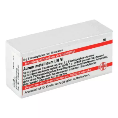 AURUM METALLICUM LM VI Gloobulid, 5 g AURUM METALLICUM LM VI Gloobulid, 5 g