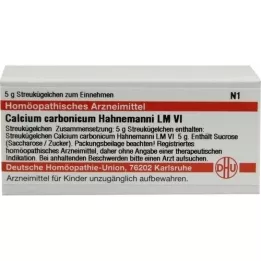 CALCIUM CARBONICUM Hahnemanni LM VI Gloobulid, 5 g