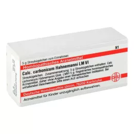 CALCIUM CARBONICUM Hahnemanni LM VI Gloobulid, 5 g